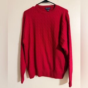 Peter Millar Vibrant Red Crewneck Sweater